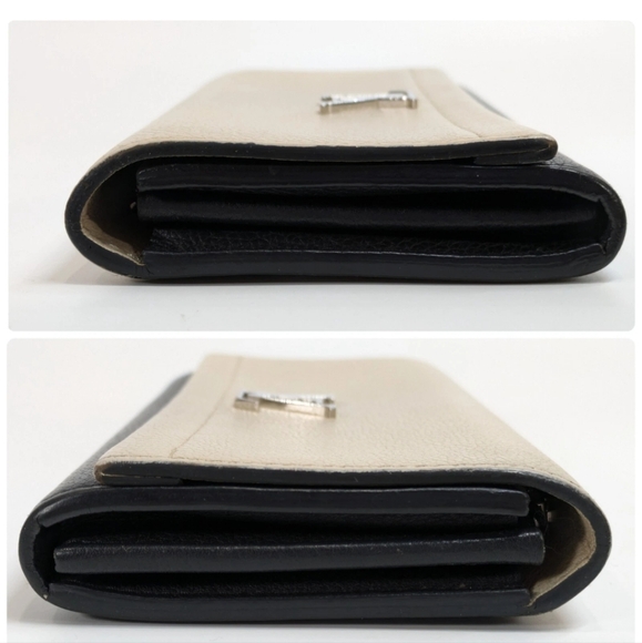 Louis Vuitton Portefeuille lockme wallet Ivory & Black EUC - Authentic - Picture 7 of 15